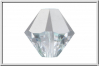 Swarovski Bicone 5328, 3mm, 001 CAL - crystal comet argent light, 25 Stk.